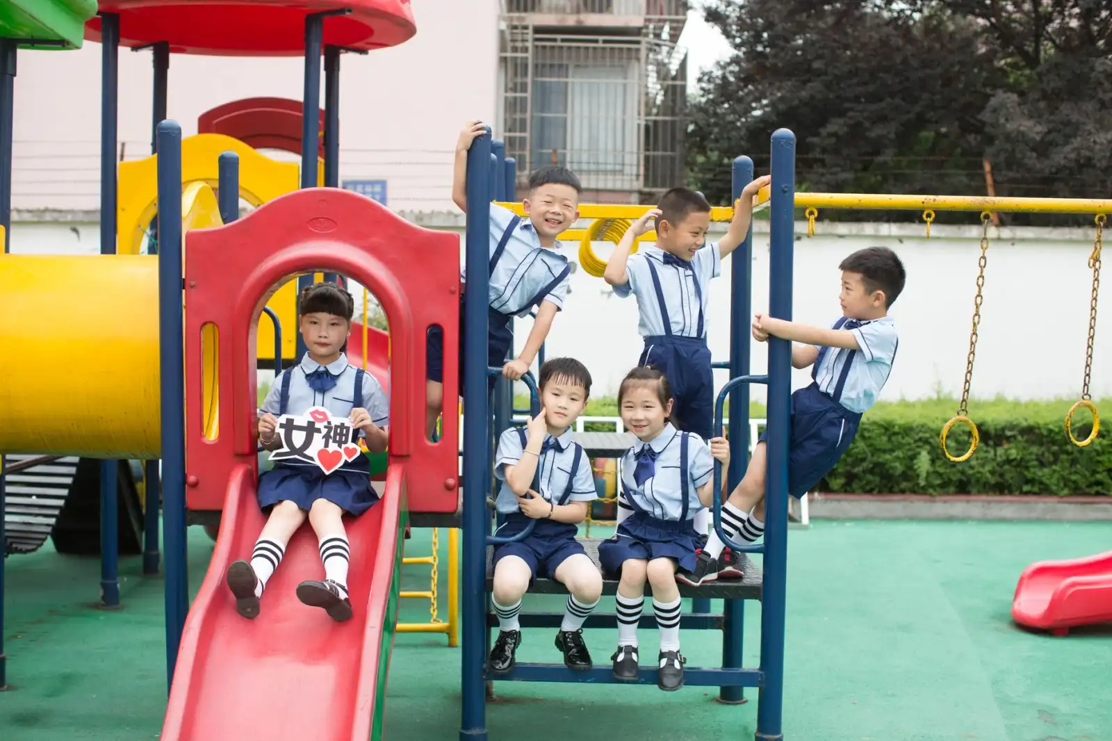 杭州幼儿园户外滑梯与攀爬架组合选型要点分析正文配图 1